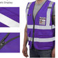 Dib Safety Reflective Vest - Purple