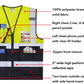 Dib Safety Reflective Vest - Yellow / Black