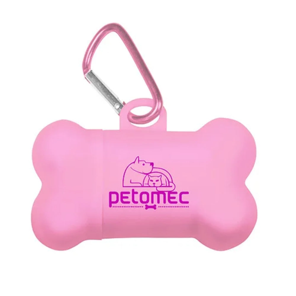 Promotional Pet Bag Dispenser - Pink