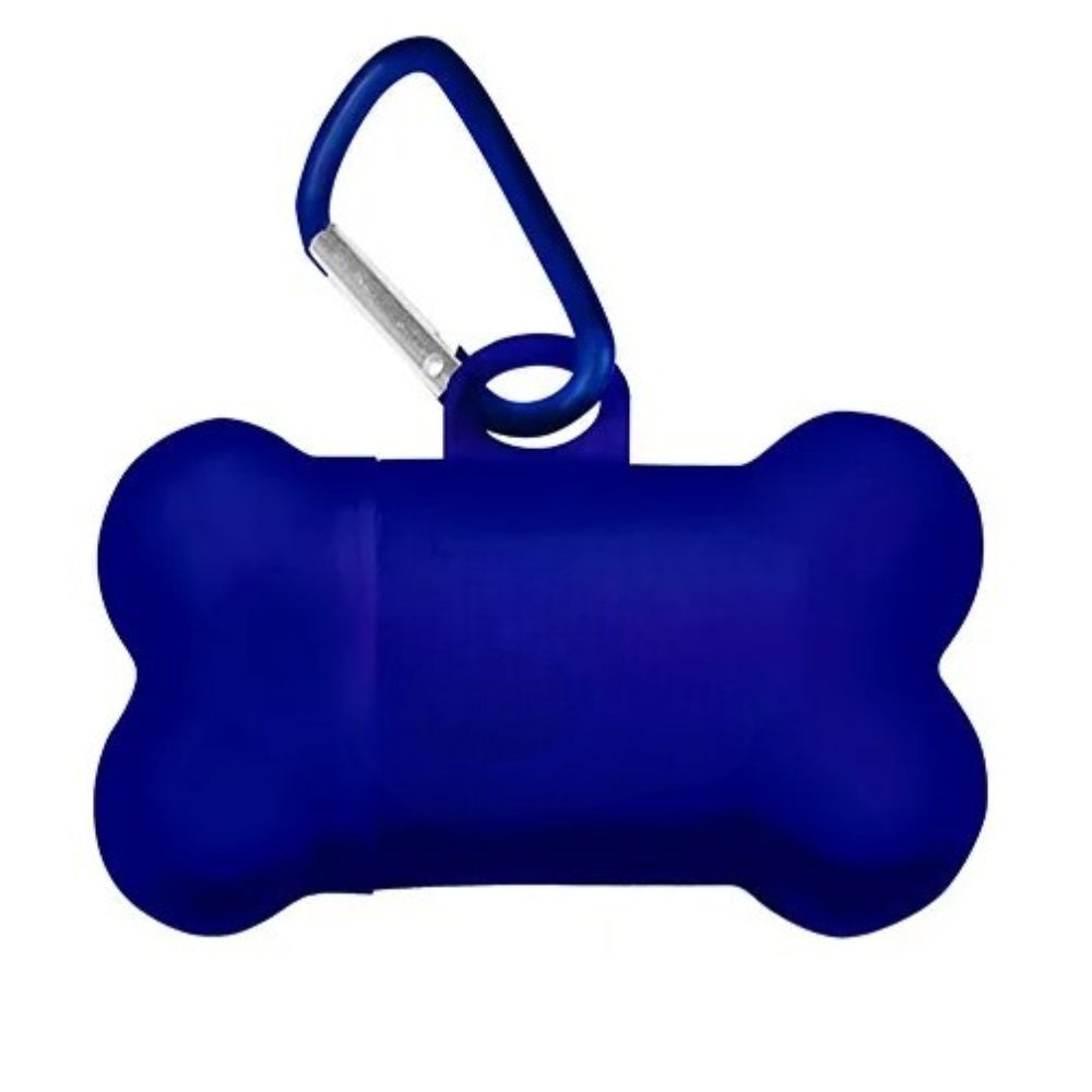 Promotional Pet Bag Dispenser - Translucent Blue