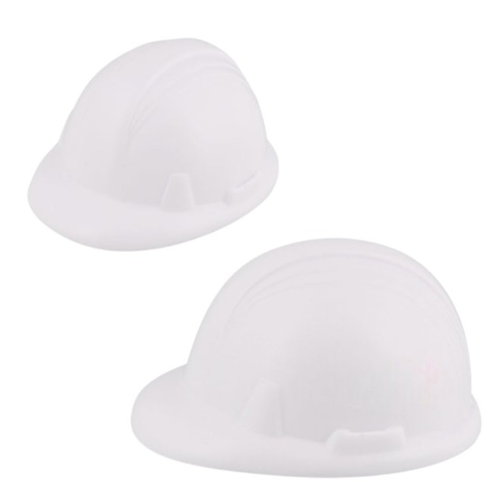 Construction Hard Stress Ball - White