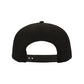 1010 Hats Five-panel Rope Dry-Fit Performance Hat - Black/ White Black