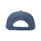1010 Hats Five-panel Rope Dry-Fit Performance Hat - Deep Blue/White