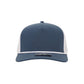 1010 Hats Five-panel Rope Dry-Fit Performance Hat - Deep Blue/White/White