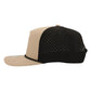1010 Hats Five-panel Rope Dry-Fit Performance Hat - Khaki/Black/Black