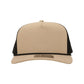1010 Hats Five-panel Rope Dry-Fit Performance Hat - Khaki/Black/Black