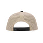 1010 Hats Five-panel Rope Dry-Fit Performance Hat - Khaki/Black/Khaki-Black