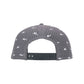 1010 Hats Five-panel Rope Dry-Fit Performance Hat - Navy/ Navy - Offshore Grey