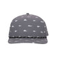 1010 Hats Five-panel Rope Dry-Fit Performance Hat - Navy/ Navy - Offshore Grey