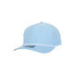 1010 Hats Five-panel Rope Dry-Fit Performance Hat - Sky Blue/White