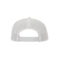 1010 Hats Five-panel Rope Dry-Fit Performance Hat - White/Black-White