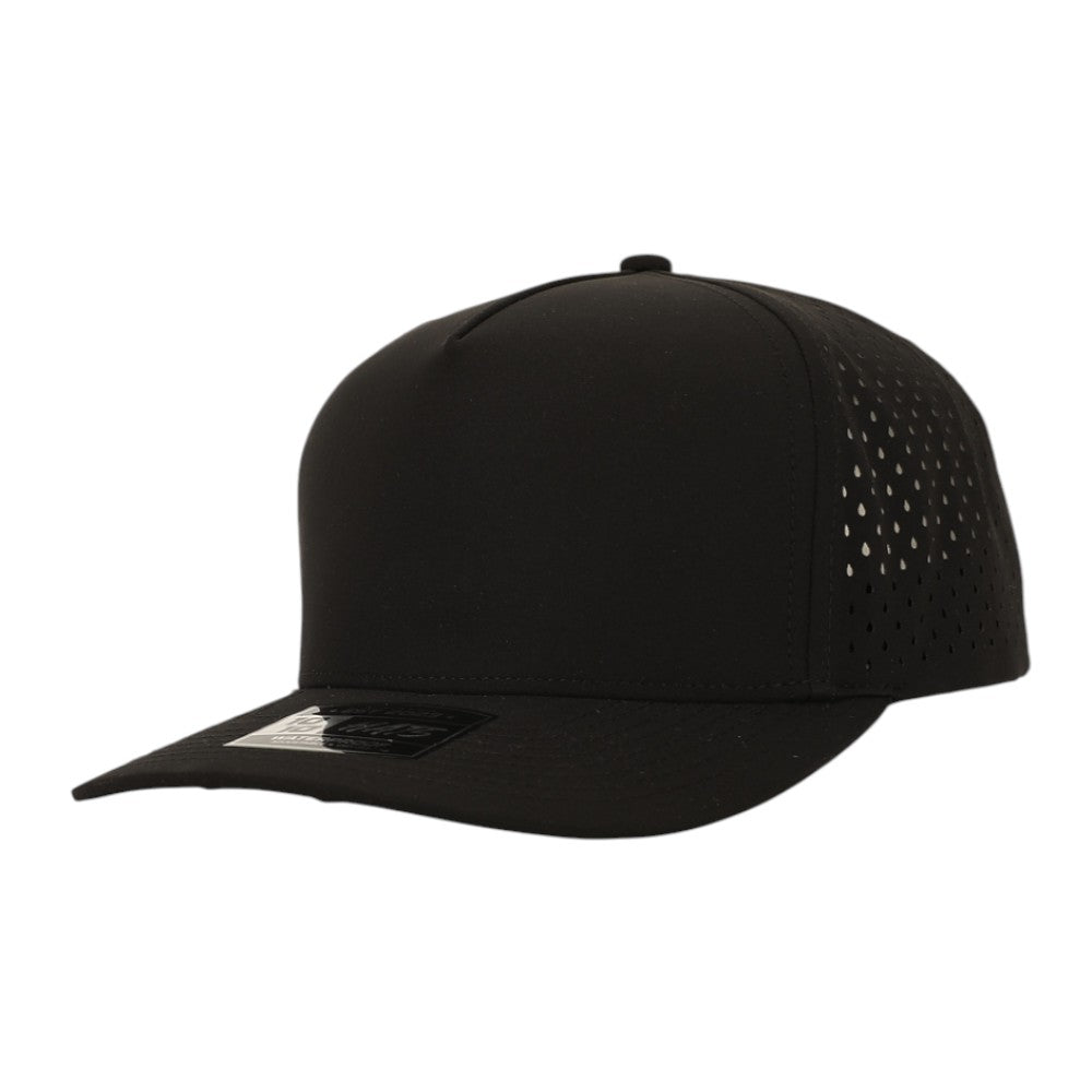 1010 Hats Five-panel Dry-Fit Performance Hat - Black
