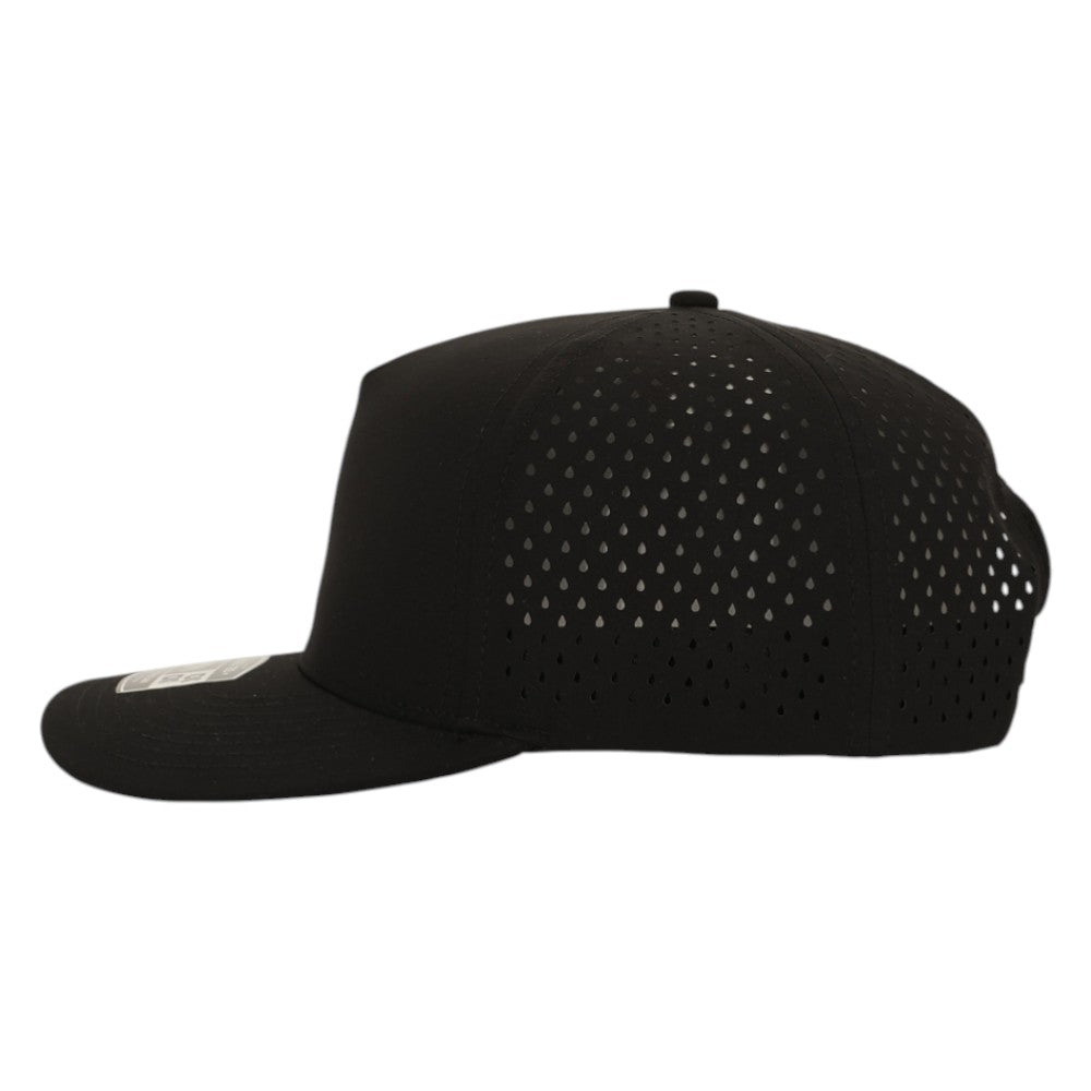 1010 Hats Five-panel Dry-Fit Performance Hat - Black