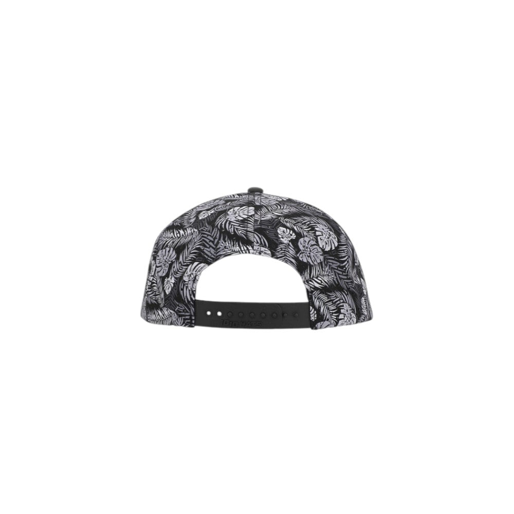 1010 Hats Five-panel Dry-Fit Performance Hat - Black Palm/Charcoal