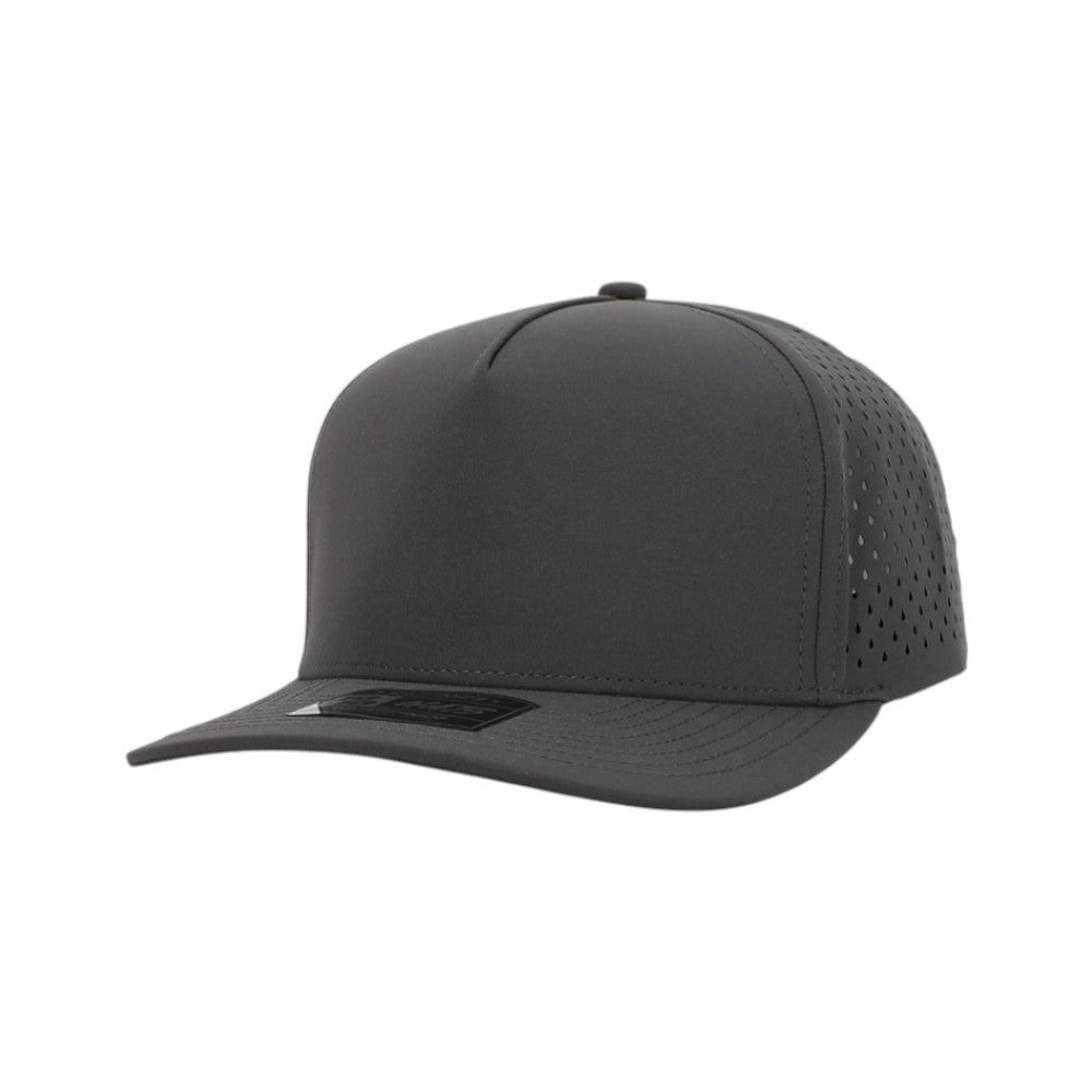 1010 Hats Five-panel Dry-Fit Performance Hat - Dark Grey