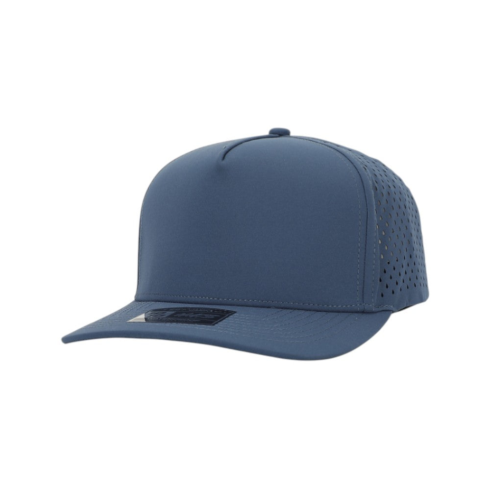 1010 Hats Five-panel Dry-Fit Performance Hat - Deep Blue