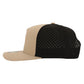 1010 Hats Five-panel Dry-Fit Performance Hat - Khaki/Black