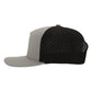 1010 Hats Five-panel Dry-Fit Performance Hat - Light Grey/Black