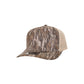 1010 Hats Five-panel Dry-Fit Performance Hat - Mossy Oak Bottomland/Khaki