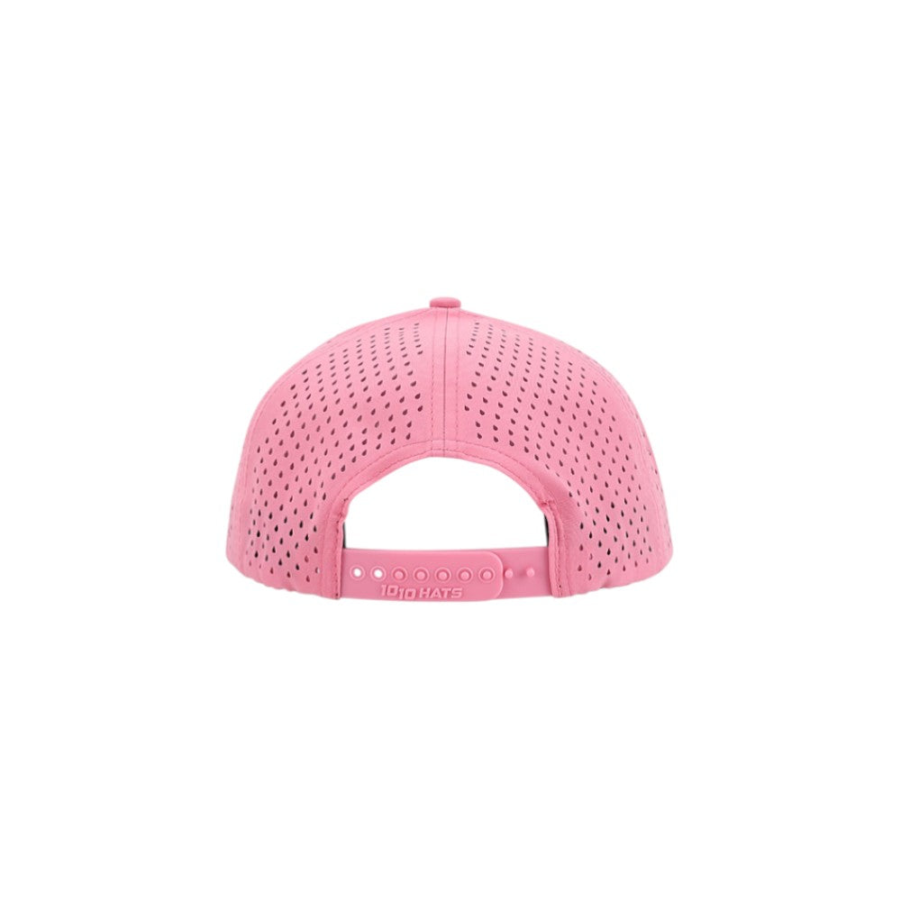1010 Hats Five-panel Dry-Fit Performance Hat - Pink
