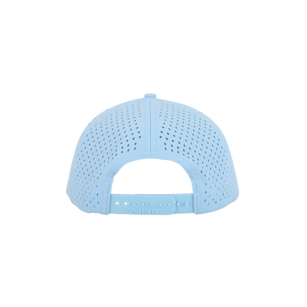 1010 Hats Five-panel Dry-Fit Performance Hat - Sky Blue
