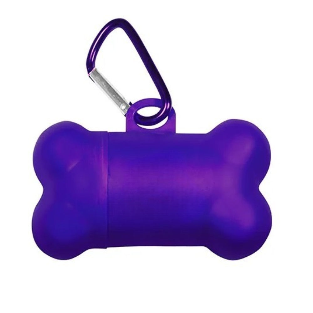 Promotional Pet Bag Dispenser - Purple