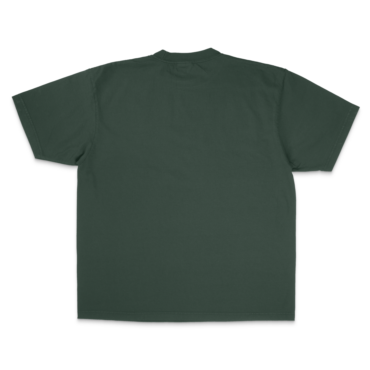 Heavyweight Garment Dye Short Sleeve Tee - Moss