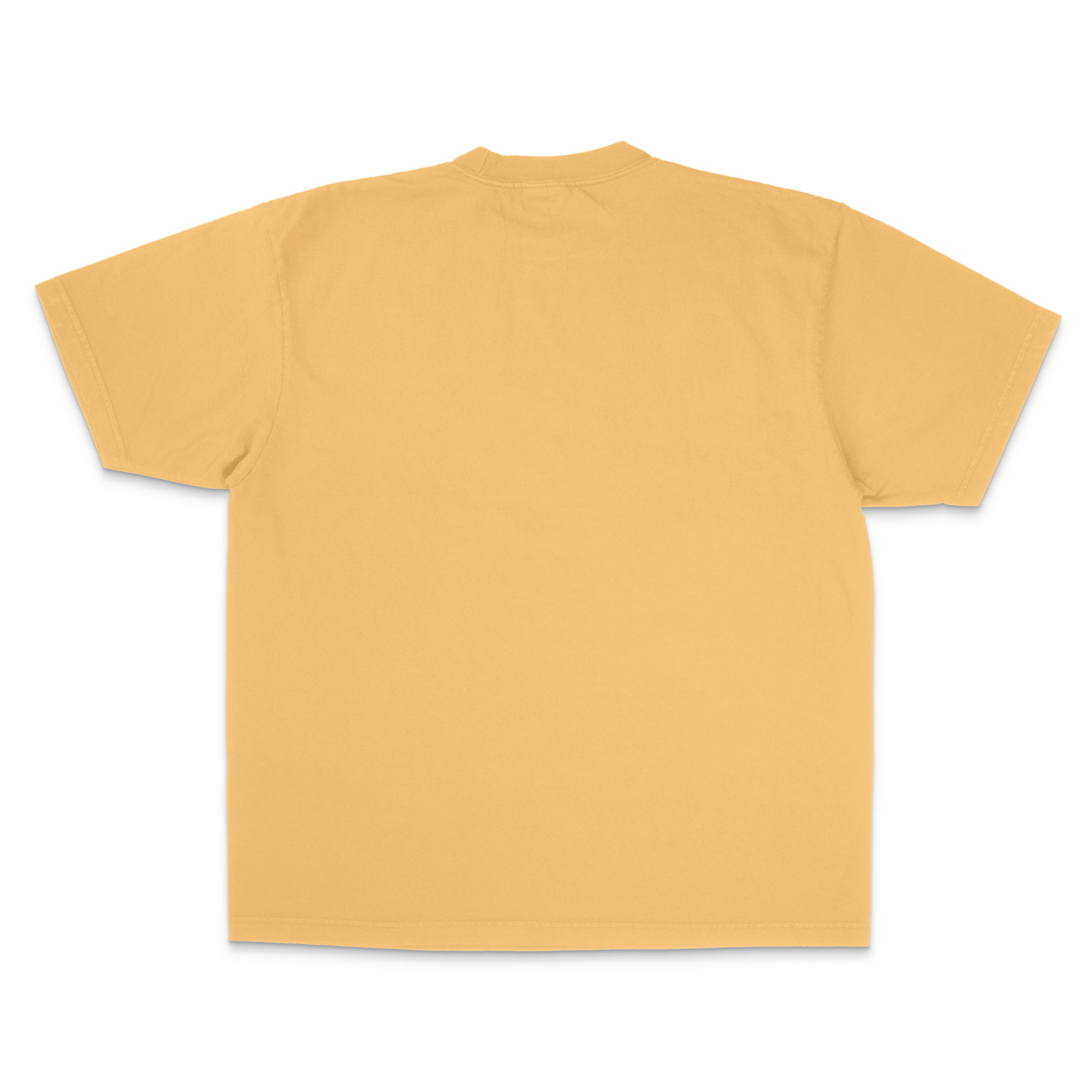 Heavyweight Garment Dye Short Sleeve Tee - Mustard
