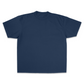 Heavyweight Garment Dye Short Sleeve Tee - Navy Blue