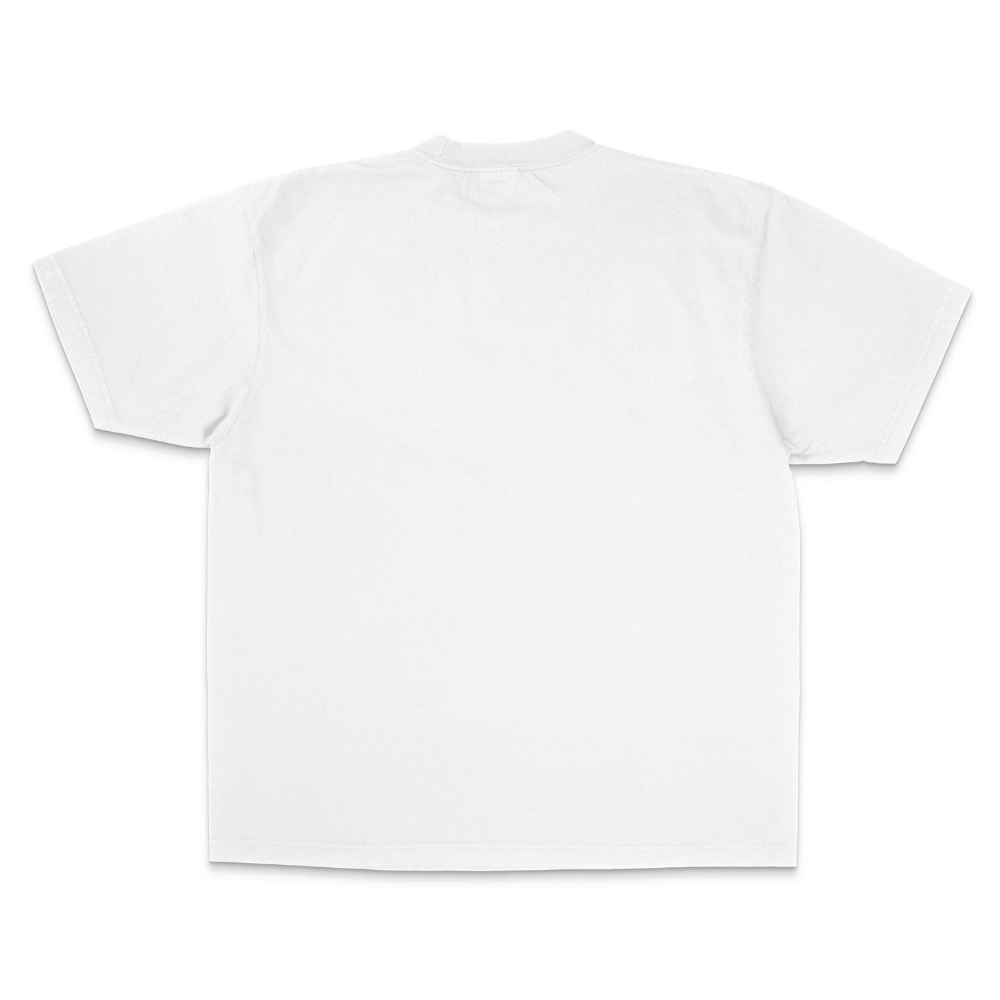 Heavyweight Garment Dye Short Sleeve Tee -White
