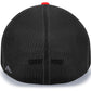 Pacific Headwear Trucker PacFlex Cap - Silver/Black/Red