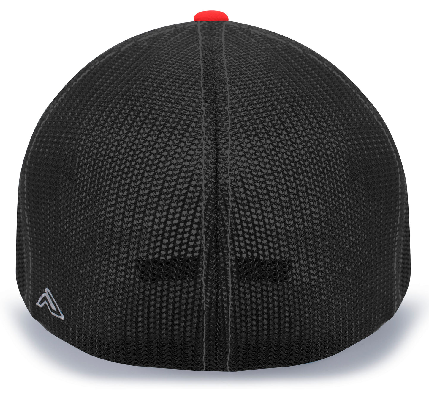 Pacific Headwear Trucker PacFlex Cap - Silver/Black/Red