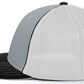 Pacific Headwear Trucker PacFlex Cap - Silver/White/Black