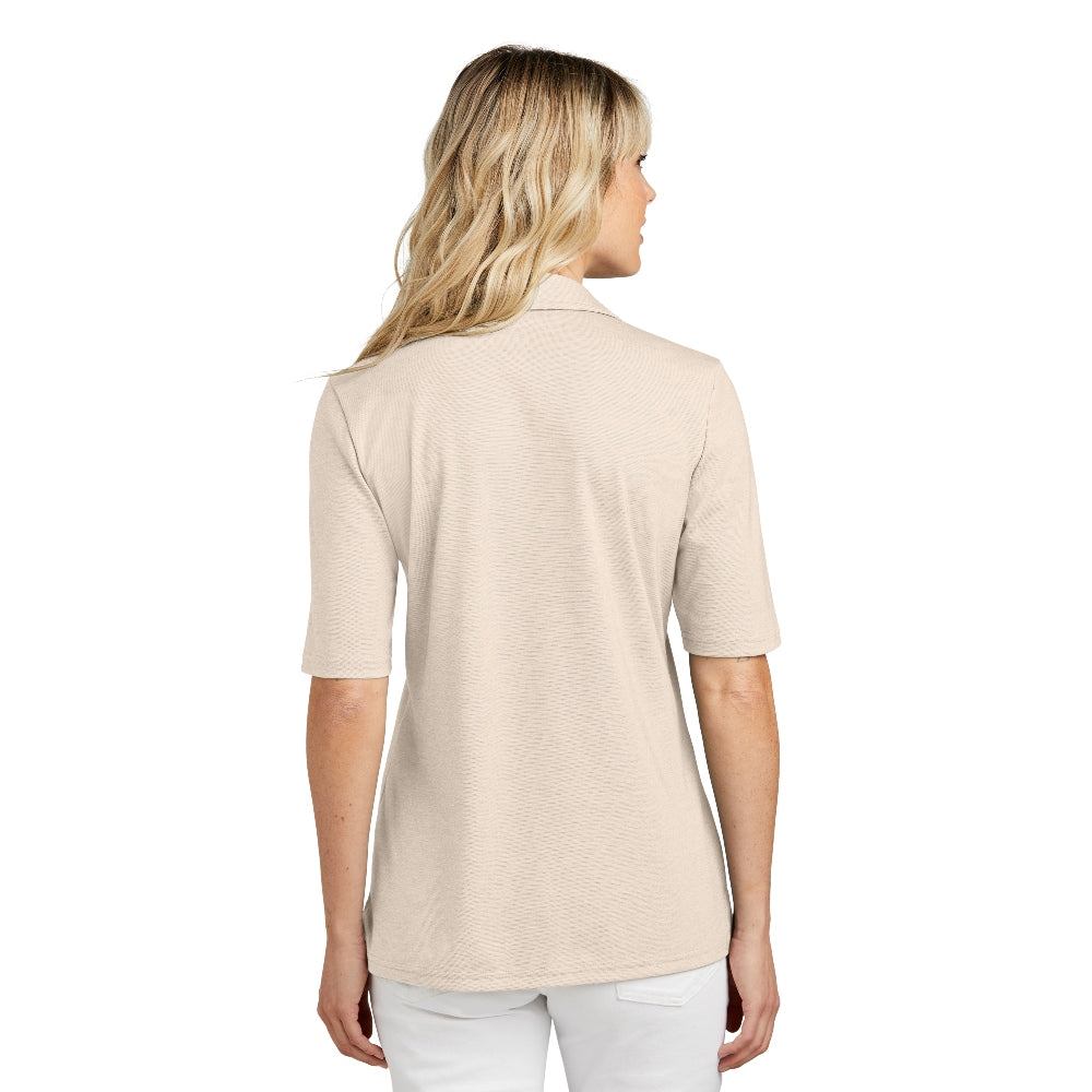 TravisMathew Women's Sunsetters Polo - Natural Heather