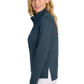 TravisMathew Women’s Coveside 1/2-Zip - Blue Nights