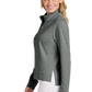 TravisMathew Women’s Coveside 1/2-Zip - Dark Grey Heather