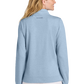 TravisMathew Women’s Coveside 1/2-Zip - Light Blue Heather