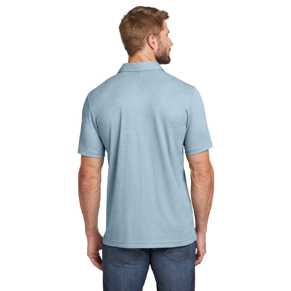 TravisMathew Oceanside Heather Polo - Allure Heather