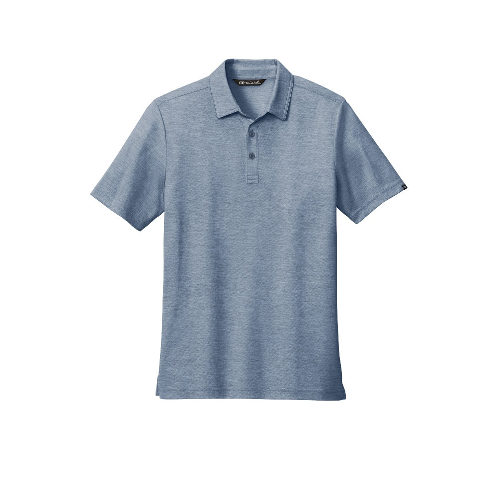 TravisMathew Oceanside Heather Polo - Blue Knights Heather