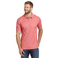 TravisMathew Oceanside Heather Polo - Cardinal Heather