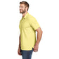 TravisMathew Oceanside Heather Polo - Pale Banana Heather