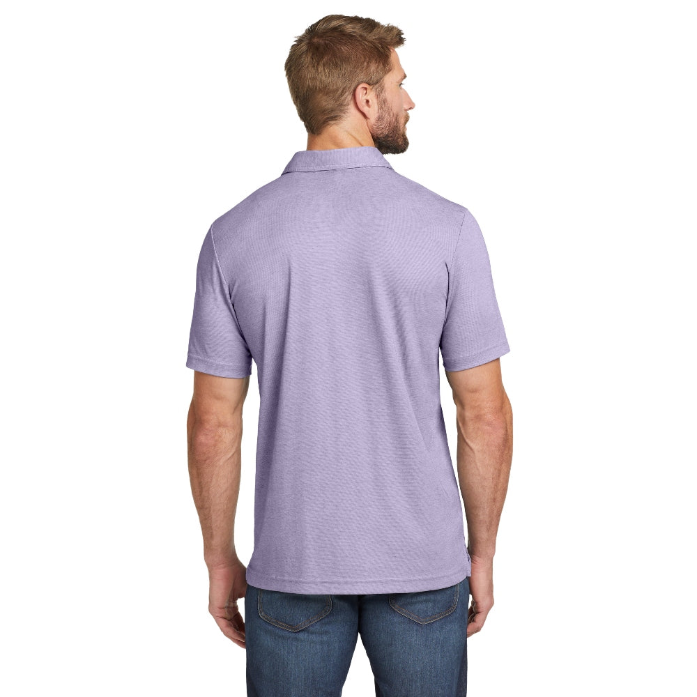 TravisMathew Oceanside Heather Polo - Purple Sage Heather