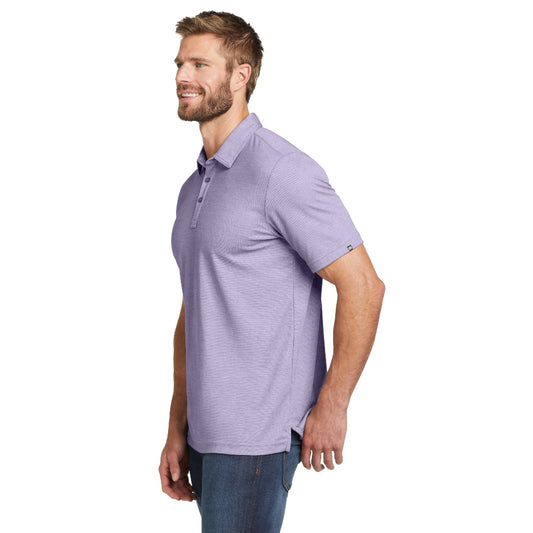 TravisMathew Oceanside Heather Polo - Purple Sage Heather
