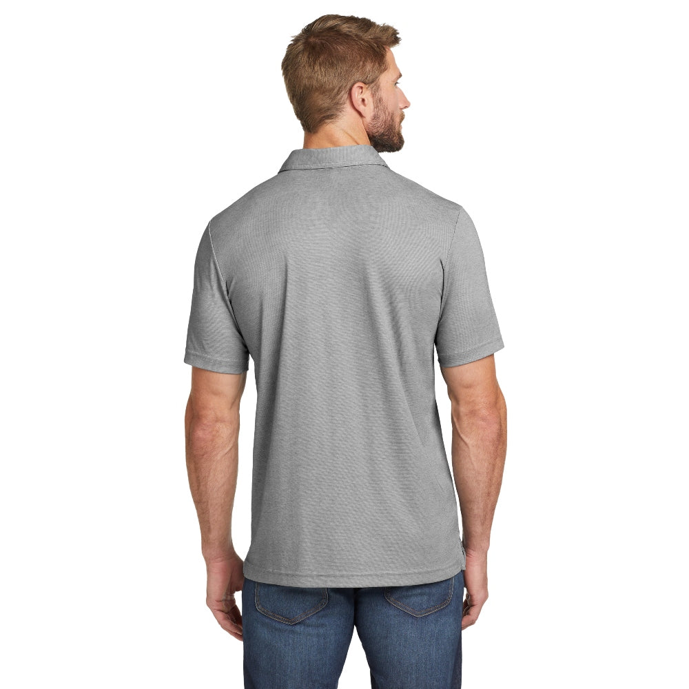 TravisMathew Oceanside Heather Polo - Quiet Shade Heather