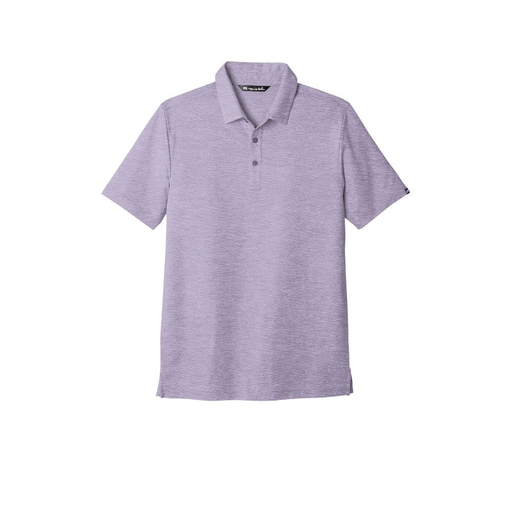 TravisMathew Oceanside Heather Polo - Purple Sage Heather