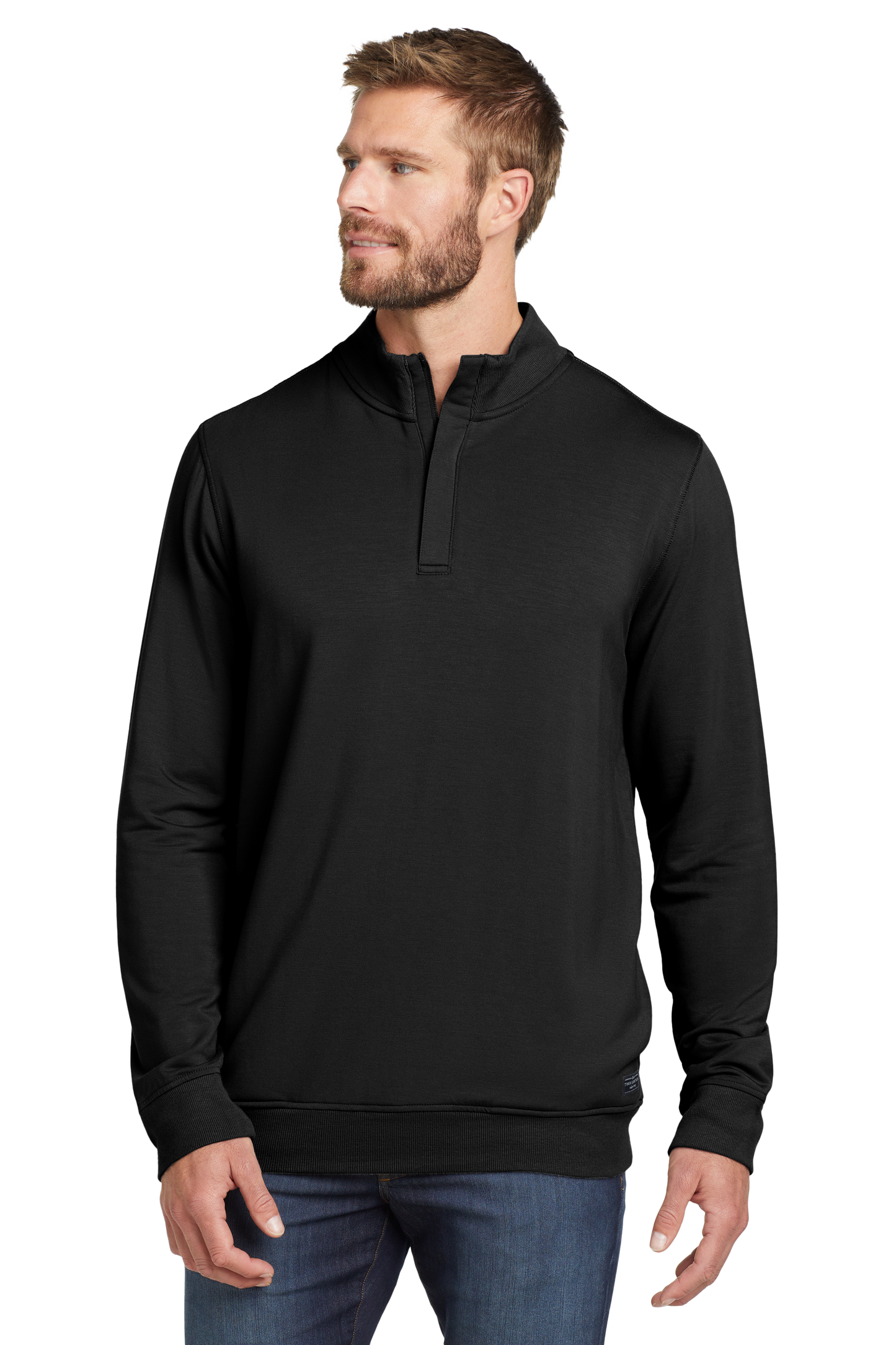 TravisMathew Newport 1/4-Zip Fleece - Black
