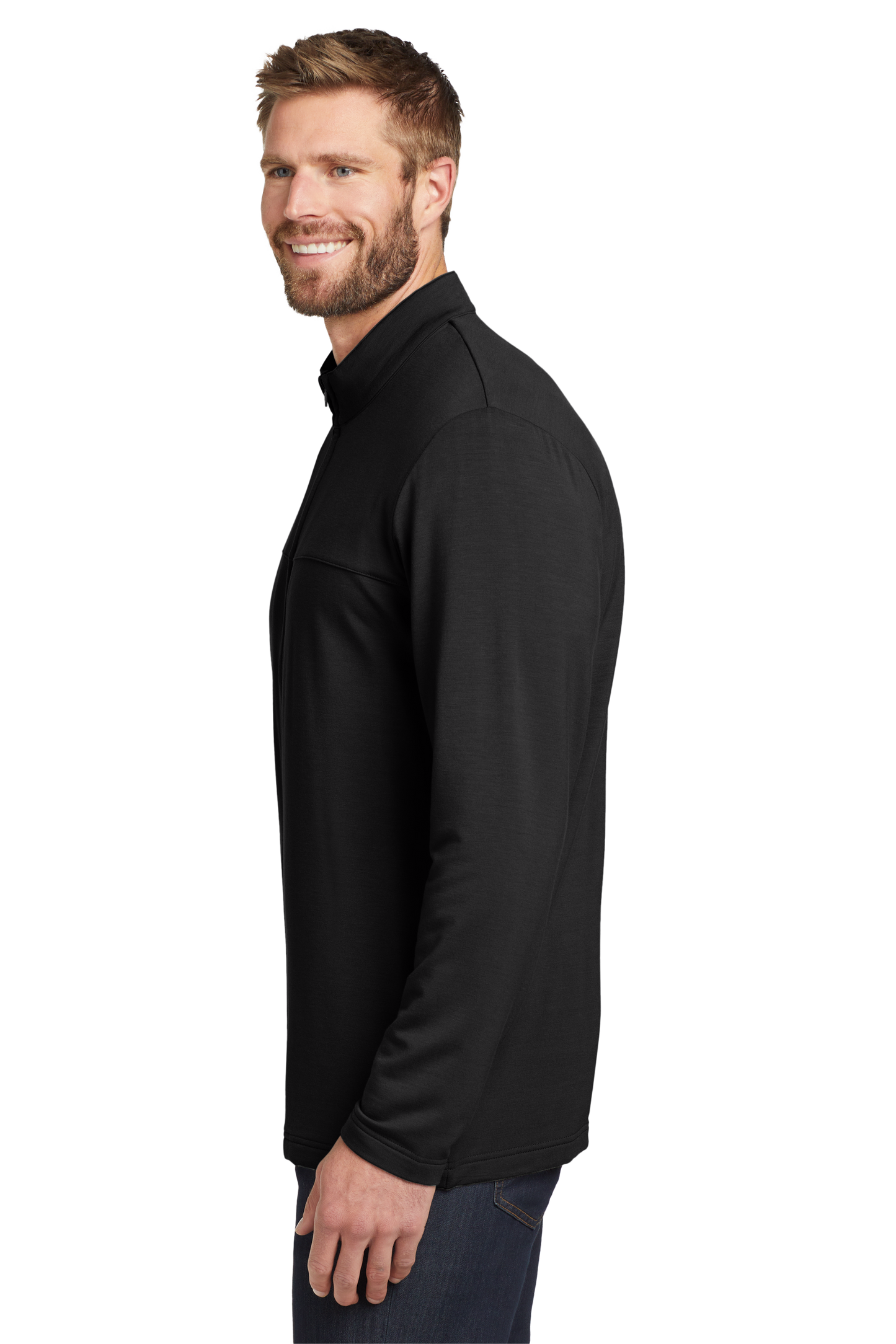 TravisMathew Newport Full-Zip Fleece - Black