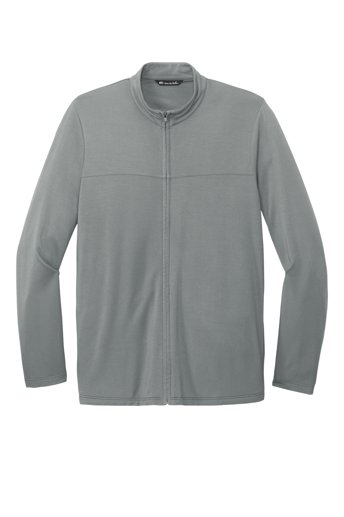 TravisMathew Newport Full-Zip Fleece - Quiet Shade Grey