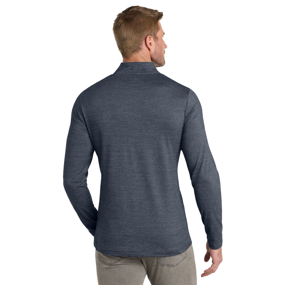 TravisMathew Crestview 1/4-Zip - Vintage Indigo Heather