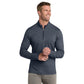 TravisMathew Crestview 1/4-Zip - Vintage Indigo Heather